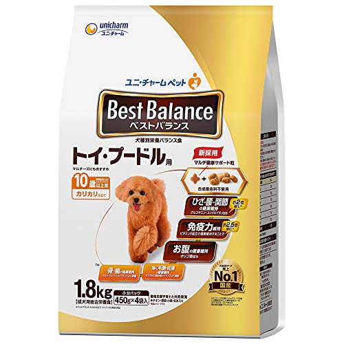 ベストバランス ドッグフード カリカリ仕立て トイプードル用 10歳以上用の商品画像