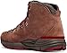Danner Mountain 600 Waterproof Hiking Boots for Men - Lightweight, Durable Upper, Breathable Lining, Triple-Density Footbed & Vibram Traction Outsole, Brown/Red - 9 D