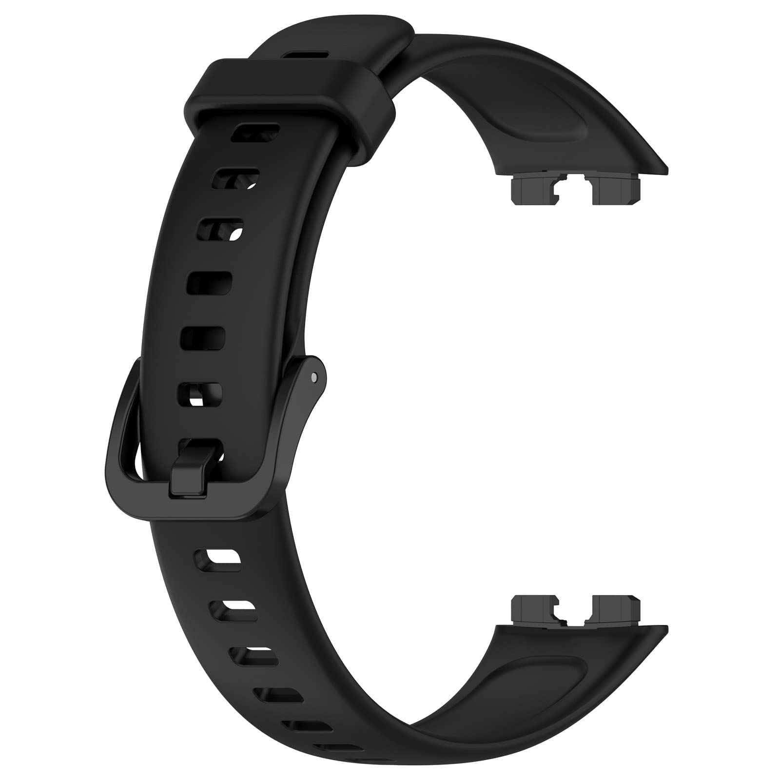 LOKEKE Compatible with Huawei Band 8 Replacement Band - Replacement Silicone Wrist Watch Band Strap Compatible with Huawei Band 8 (Black)