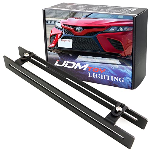 iJDMTOY Full Metal Lower Grille Mesh AnchorLock License Plate Mounting