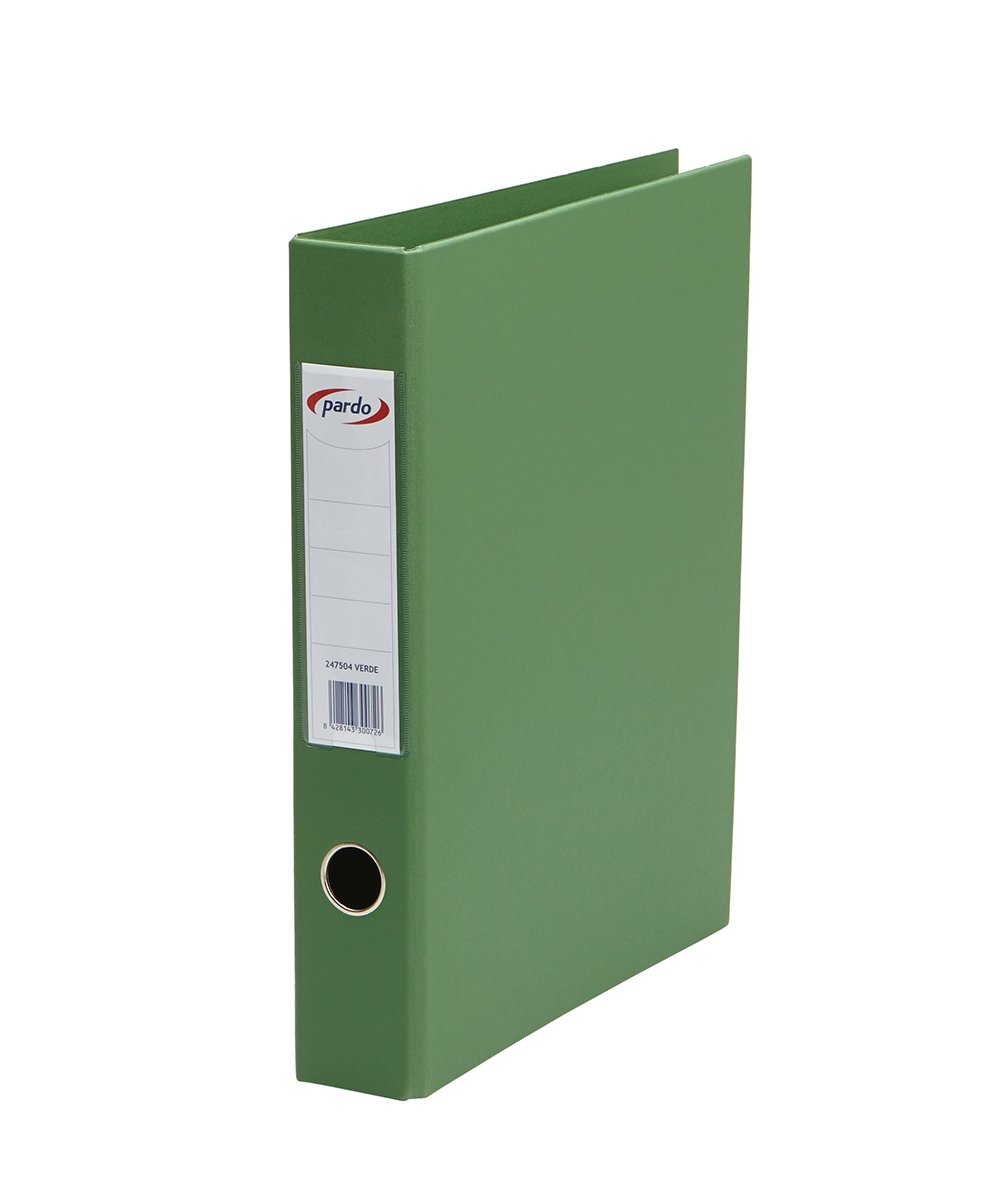 Taupe – Filing Plastic Rings 4/40, Foolscap Folio Green