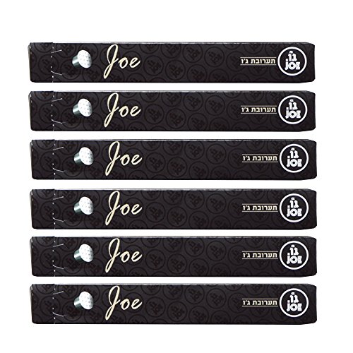 Cafe Joe USA Espresso Capsules, JOE, Nespresso Original Compatible Pods, 10-Count Sleeves, (60 Capsules)