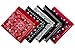 Elephant Brand Original Bandanas 100% Cotton 5 Pack (Skulls)