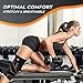 Kamileo Knee Brace, Knee Sleeve with Support Straps for Joint Pain Arthritis Relief (Single)