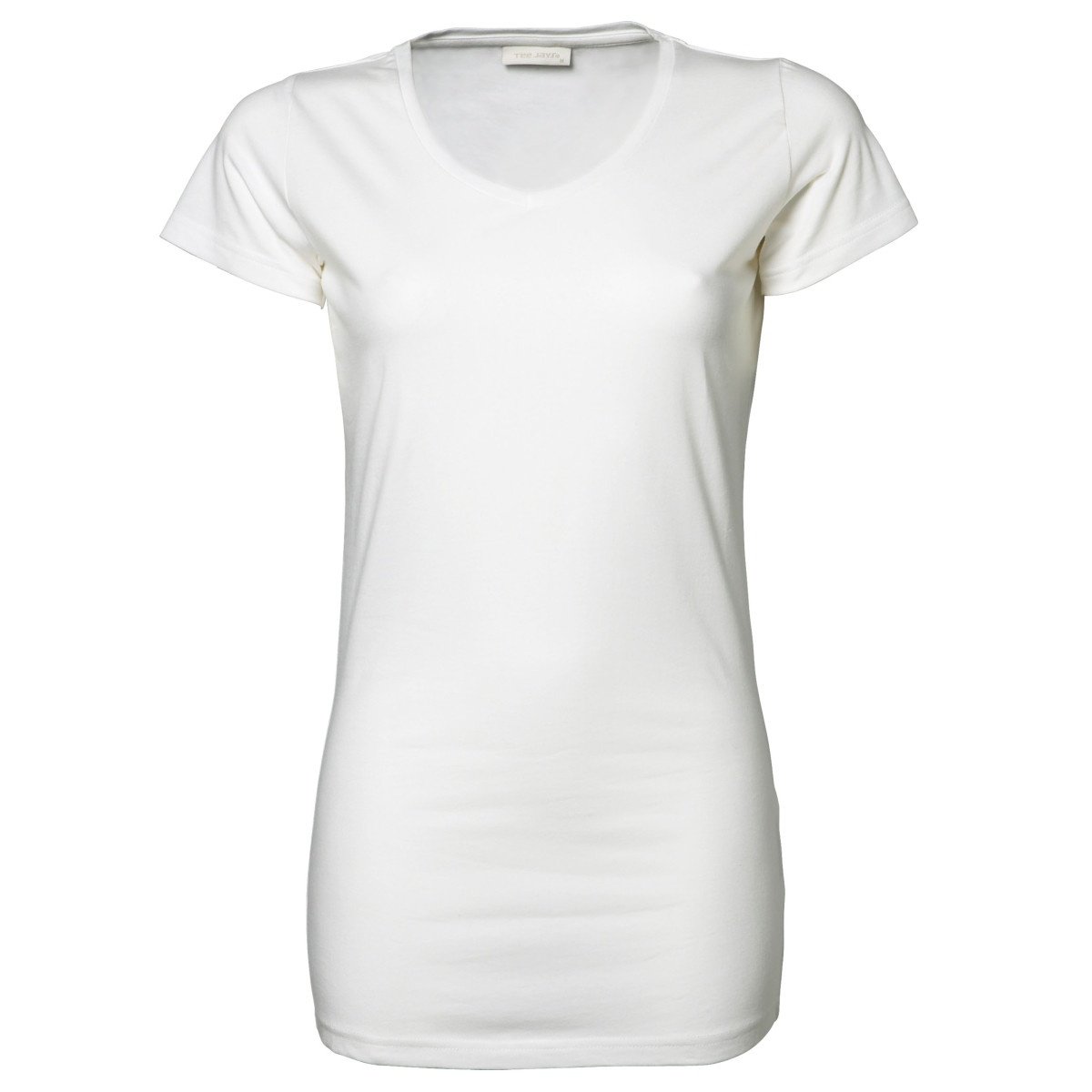 Tee Jays Ladies Stretch Extra Long Short Sleeve T-Shirt