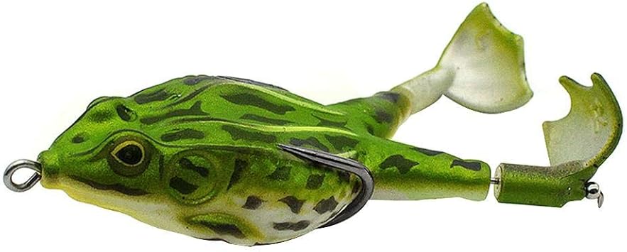 Amazon Co Jp Fecho 釣り餌 塗装餌 カエル 釣り餌キット 釣りルアー 多関節 バイオニック リアルな餌 釣りカエルのルアー 人工ソフトレイフロッグトップウォーターバス ホーム キッチン