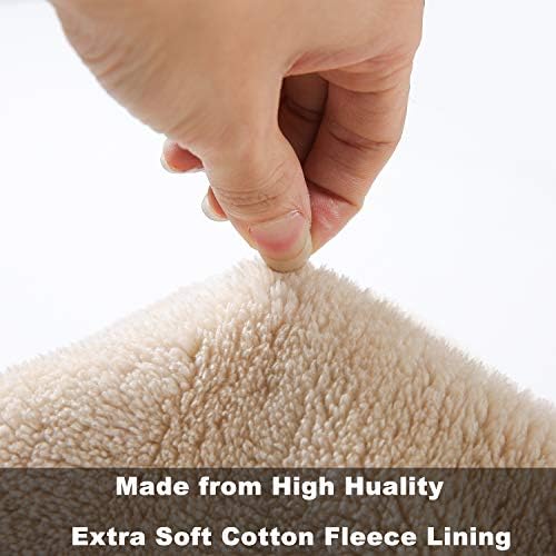 Fleece-lined polyester pants, waistband detail, worth $36.89.