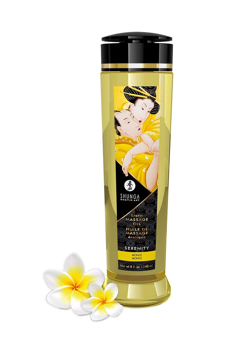 Shunga Serenity/Monoi Massage Oil, 240 ml