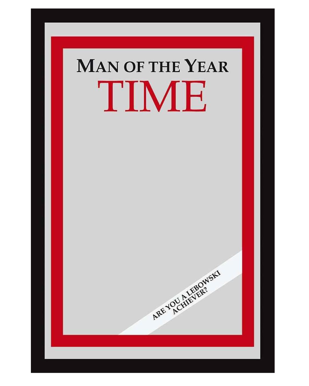 Merchandise 24/7 Man of the Year Time Magazine Mirror from The Big Lebowski (9"x13")