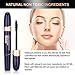 4D Silk Fiber Lash Mascara Waterproof & Fiber 2-in-1 Set, 4D Effect, Advanced Waterproof Smudge-Proof Formula, Bolder Fuller Thicker Eyelashes, Long-Lasting Clump-free Hypoallergenic [Black]
