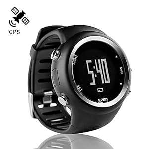 ランニングウォッチ　ＧＰＳ　腕時計 デジタル ウォッチ 防水 軽量 Bluetooth搭載 歩数計 EZONT031B01