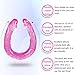 17.7in Double-Ended Dildos, Xocity, Realistic Silicone Dildo for Anal Vagina Simulation, Double Dongle Adult Sex Toy for Male Female Women Lesbian, 17.7in Super Long for Couple Play