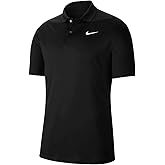 Nike Men's Nike Dri-fit Victory Polo, Black/White, Small