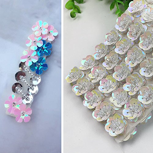 VAPKER 15 Colors 6mm Loose Sequins Rainbow Cup Sequin Bulk Iridescent Spangles Craft Supplies Assorted Colors for DIY Arts Crafts Making(150Gram)