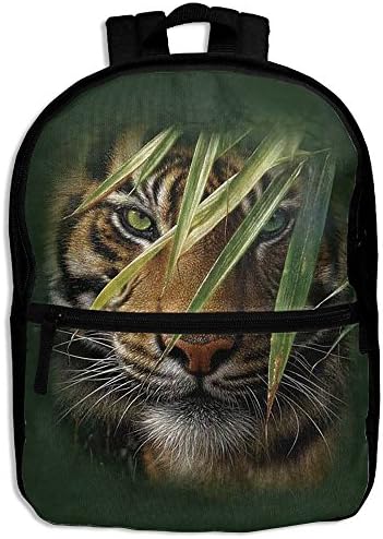Knapsack School Emerald Forest Backpack With Slippery Zipper And Large Capacity Travel For Women Girls Teens Kids