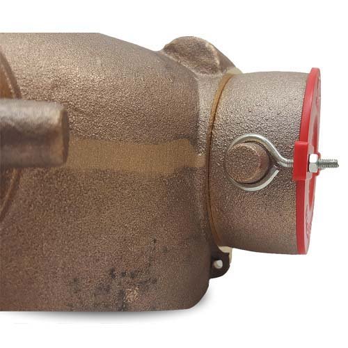 2 1/2" Plastic Breakable Fire Department Connection (FDC) Cap for Sprinkler and Standpipe