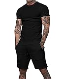 Uni Clau Mens Short Sets 2 Piece Outfits Fashion