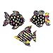 Fun Express Magic Color Scratch Fish (24Pc) - Crafts for Kids and Fun Home Activities - VBS Vacation Bible School Supplies/Décor