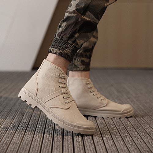 3 High+Top+Lace+Up+Students+Non+Slip+LBPSUUEW