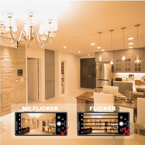 Goopig GU10 LED Corn Bulbs 3.5W Warm White 2700K, Equivalent to 50W Halogen Lamp, 385 Lumens, Clear Cylindrical T22, No Flicker, Non-Dimmable, 360° Beam Angle, 6 Pieces