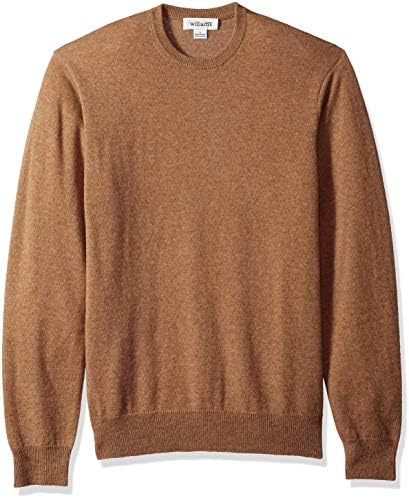 Men's 100% Cashmere Crew Neck Pullover Sweater