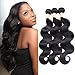 Alica Human Hair Body Wave Brazilian Virgin Hair 3 Bundles Human Hair Weave Bundles 300g (22
