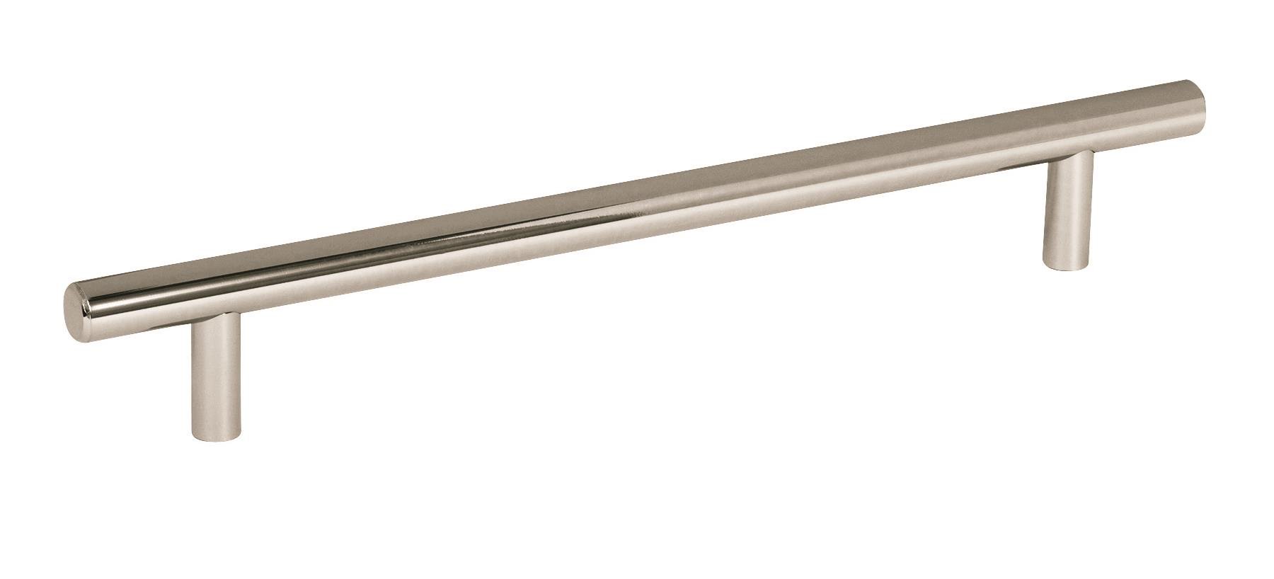 Amerock | Cabinet Pull | Polished Nickel | 7-9/16 inch (192 mm) Center to Center | Bar Pulls | 1 Pack | Drawer Pull | Drawer Handle | Cabinet Hardware