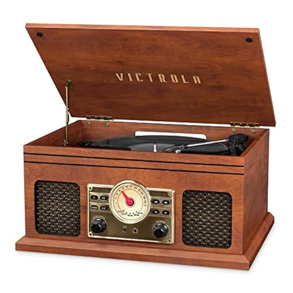 Victrola Tocadisco 3 Veloc 4 en 1 Bluetooth FM Aux In