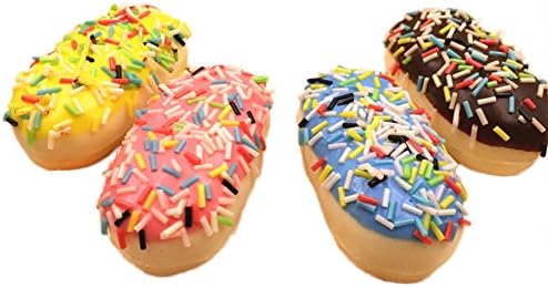 COCOTINA 1Pc Squishy Slow Rising Franch Bread Cell Phone Charms Pendant Strap Random Color