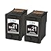 LxTek Remanufactured Ink Cartridge Replacement For HP 21 (2 Black) C9351AN Compatible With DESKJET 3910 DESKJET 3920 DESKJET 3930 DESKJET 3940DESKJET D1311 DESKJET D1320 DESKJET D1360 DESKJET D1415 DESKJET D1445 DESKJET D1520 DESKJET D2320 DESKJET F2120 DESKJET F2128 DESKJET F2140DESKJET F2210 DESKJET F300 DESKJET F4135 DESKJET D1368 FAX 1250 FAX 3180 OFFICEJET 4315 OFFICEJET J3608 OFFICEJET J3625 OFFICEJET J3640 OFFICEJET J3650 OFFICEJET J3680 PSC 1410