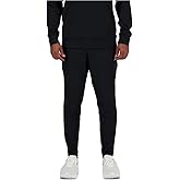 New Balance Men's Tech Knit Pant, Black, Medium