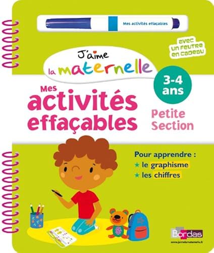 Download J'aime la maternelle - Mes activités effaçables - Petite section PDF