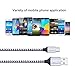 Micro USB Charger, FiveBox 5Pack 6ft Android Charger Cable Fast Charging Cord Compatible Samsung Galaxy J8 J3 J7 Star/Prime, S6 S7 Edge, LG Stylo 2/3, Moto G4 G5 G5S Plus, G6 Play, Kindle Fire 7 8 10