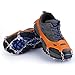OUTAD Crampons Non-slip Shoes Cover 1 Pair 18 Teeth Claws Stainless Steel Chain Outdoor Ski Ice Snow Hiking Climbing Traction Cleats