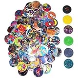 POG Milk Cap and Slammers Game POGS Milkcap Assortment - 206 Pc