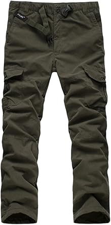 fleece lined cargo jeans