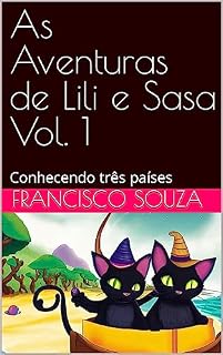 Livro As Aventuras de Lili e Sasa Vol. 1: Conhecendo três países