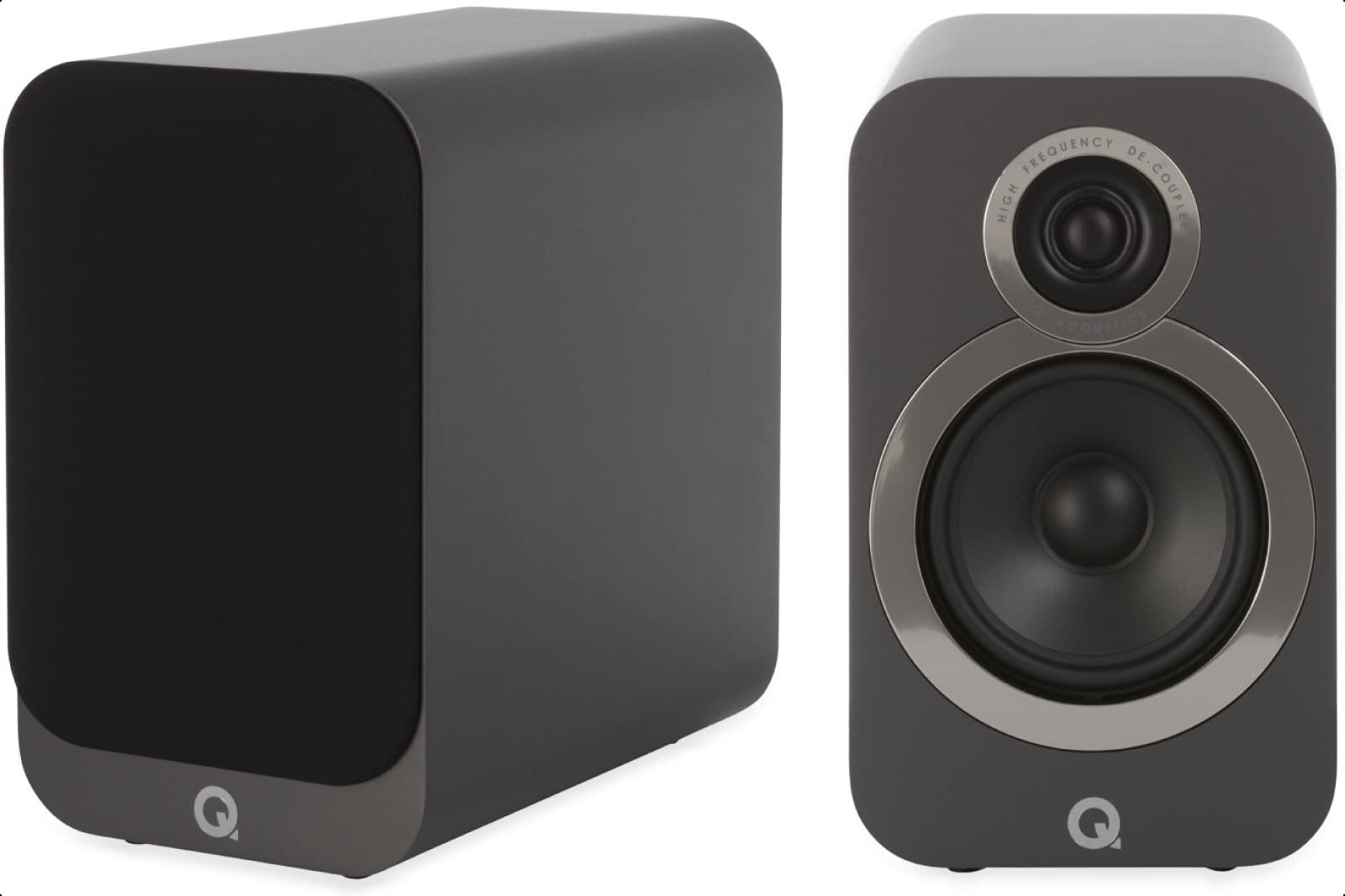 Q Acoustics 3020i Bookshelf Speakers Pair Graphite