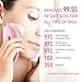 LANDWIND Facial Cleansing Brush, Sonic Face Brush Deep Cleaning for All Skins Anti-Aging Silicone Facial Cleanser Daily Cleansing&Exfoliation Rechargeable Waterproof Vibrating Facial Massager Scrubber