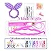 Mannequin Head 100% Real Human Hair for Cosmetology Training with Free Clamp Holder 16
