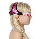 Frogglez Comfortable Explorerz Jr. Kids Swimming Goggles with Custom Fit Neoprene Strap, Comfort First Design, Unisex