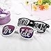 BMC 4 pc Black and White Wedding Party Decal Style Sunglasses - Bride & Groom