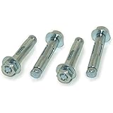 MyCableMart 4-Pack, TV Mount Anchor Bolt Kit for Brick, Masonry, or Concrete