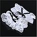 Tuesdays2 Womens Sexy Lingerie Babydoll Hot Fishnet Chemise Mesh Mini Dress (Black and white)