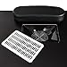 Giantex Manicure Nail Table Station Black Steel Frame Beauty Spa Salon Equipment Drawer