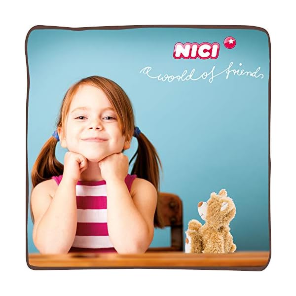 NICI 46506 Bear Tier Kuscheltier Bär 25 cm – Plüschtier für Mädchen, Jungen & Babys – Flauschiges Stofftier zum Spielen, Sammeln & Kuscheln – Gemütliches Schmusetier, Goldbraun – Bild 7