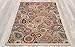 Ottomanson Machine Washable Paisley Design Non-Slip Rubberback 8x10 Traditional Area Rug for Living Room, Bedroom, Kitchen, 7'10
