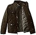 Urban Republic Big Boys' Quilted Coat With Faux Leather Trim
