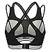 Sports Bra, Miaoling Cross Back High Impact Padded Workout bras for Women Running and Yoga