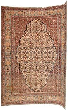 Persian Haji Jalili Tabriz Carpet, Circa 1890